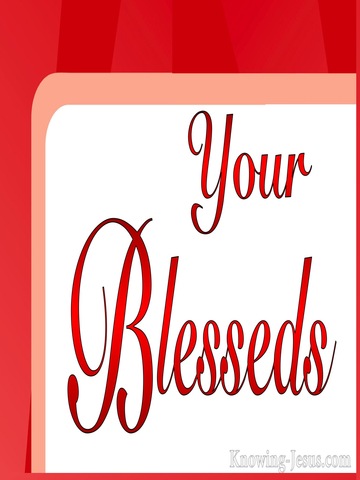 Your Blesseds (devotional)09-11 (red)
